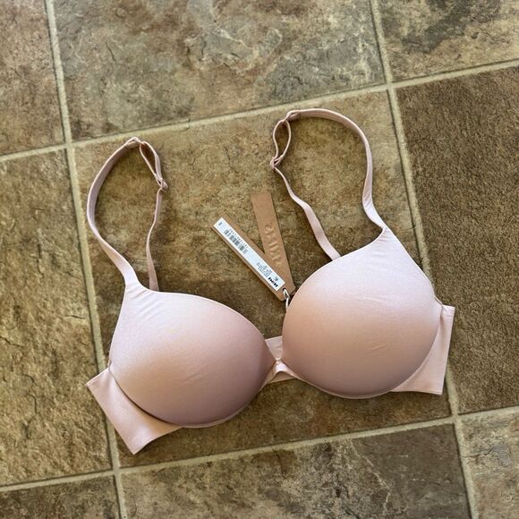 Skims Ultimate Push-up Plunge Bra Mica Size 32C - Picture 4 of 8